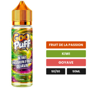 E-liquide Kiwi Passion Fruit Guava Guilab 50 ml