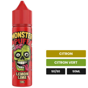E-liquide Lemon Lime Monster Puff 50 ml