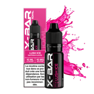 E-liquide Lush Ice X-Bar sel de nicotine 10 ml