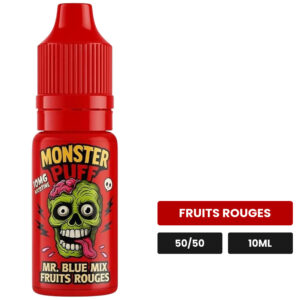 E-liquide Mr Blue Monster Puff sel de nicotine 10 ml