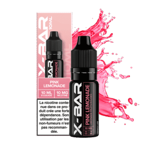 E-liquide Pink Lemonade X-Bar sel de nicotine 10 ml