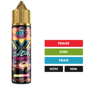 E-liquide Strawberry Kiwi X-Bar 50 ml