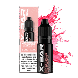 E-liquide Watermelon Honeydew X-Bar sel de nicotine 10 ml