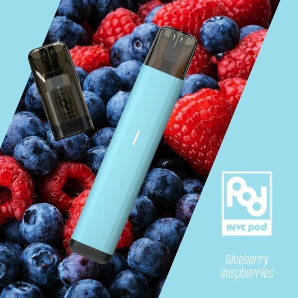 invc myrtille framboise puff rechargeable
