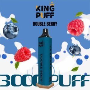 king puff double berry 3000 puffs