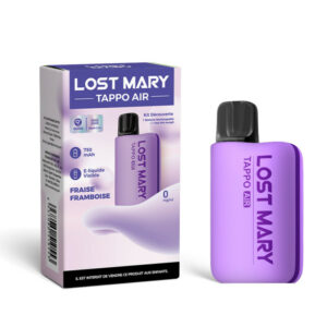 kit decouverte tappo air 00mg lost mary FF 123puff