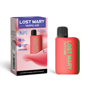 kit decouverte tappo air 00mg lost mary pasteque 123puff