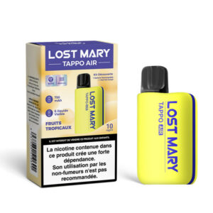 kit decouverte tappo air 10mg lost mary FT 123puff