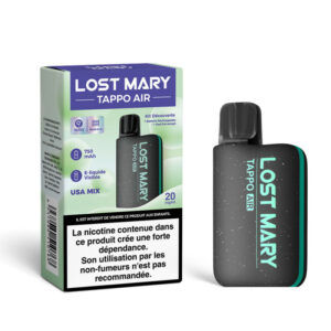 kit decouverte tappo air 20mg lost mary USAM 123puff