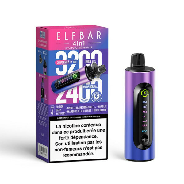 ELFBAR KIT 4in1 - Edition Baies Sauvages