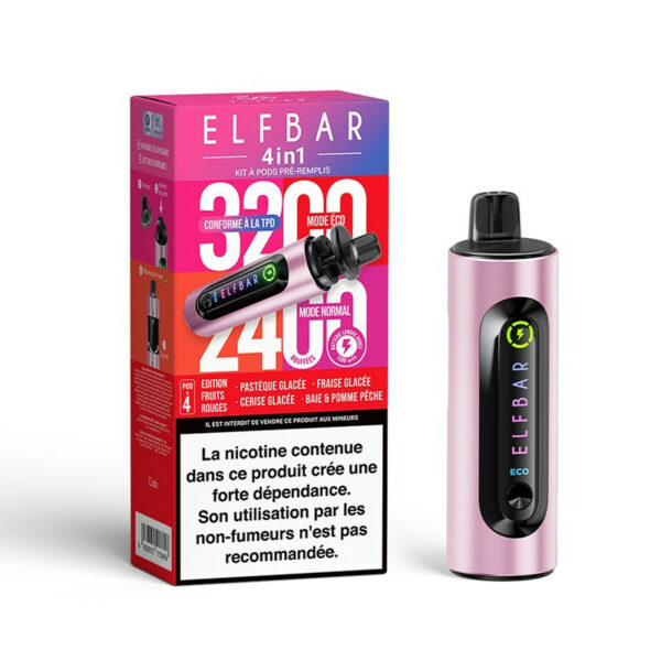 ELFBAR KIT 4in1 - Edition Fruits Rouges