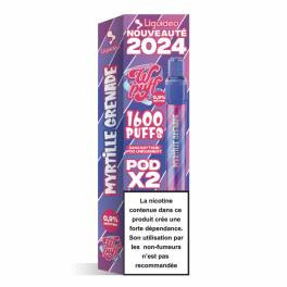 Cartouche Myrtille Grenade 800 2 Pods WPUFF 800 2.0 Liquideo