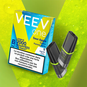 Cartouche Pomme Verte Veev One