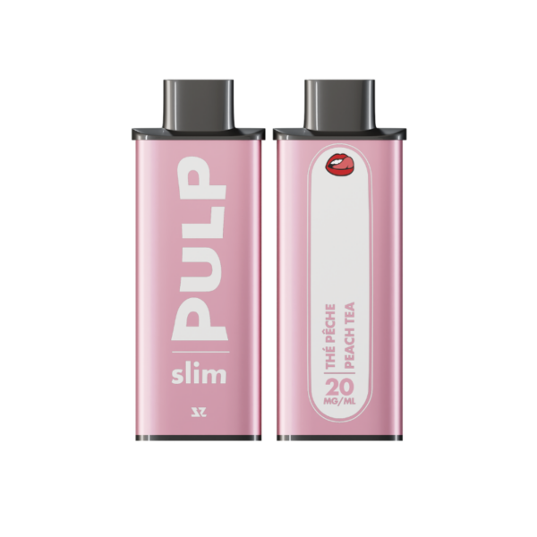 Le pod Slim Pulp - Thé Pêche Sans nicotine