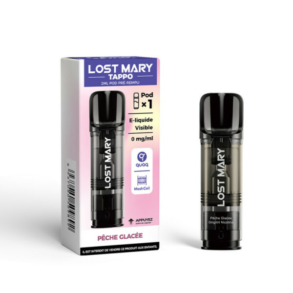 pod tappo 2ml 00mg lost mary PG 123puff