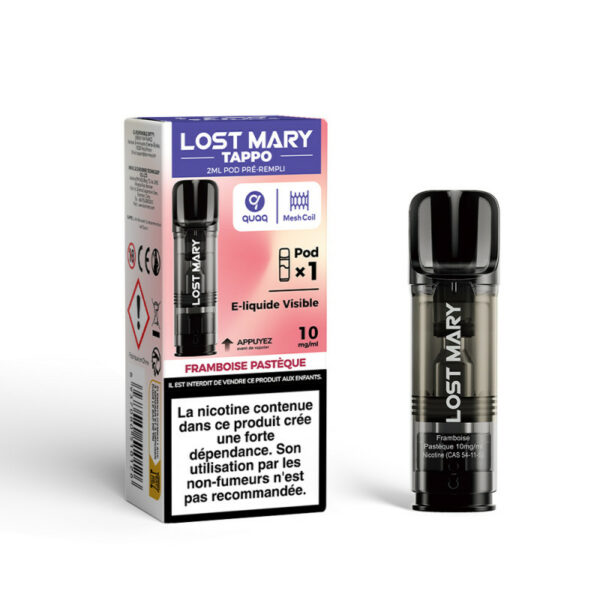 pod tappo 2ml 10mg lost mary FP 123puff