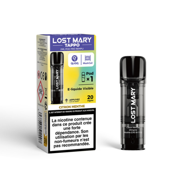 pod tappo 2ml 20mg lost mary 2