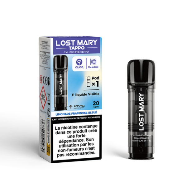 pod tappo 2ml 20mg lost mary 7