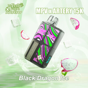 Puff rechargeable Black Dragon Ice MPV x Artery 15000 Ma Petite Vape