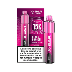 Puff rechargeable Black Dragon Ice X-Line X-Bar