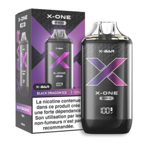 Puff rechargeable Black Dragon Ice X-One Pro X-Bar