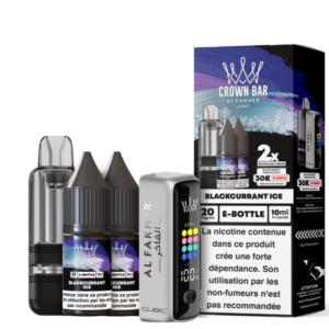 Puff remplissable Blackcurrant Ice Cubic 30K Al Fakher