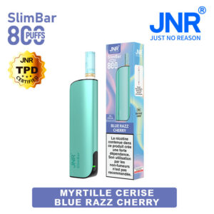 Puff rechargeable Blue Razz Cherry SlimBar JNR