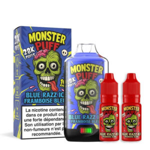 Puff rechargeable Blue Razz Ice Monster 28K Monster Puff