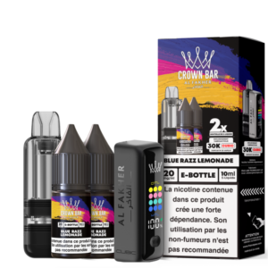 Puff remplissable Blue Razz Lemonade Cubic 30K Al Fakher