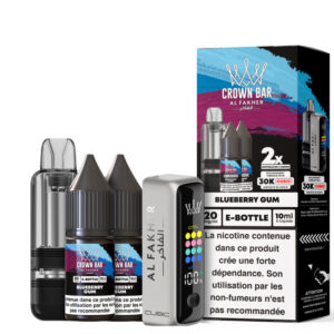 Puff remplissable Blueberry Gum Cubic 30K Al Fakher