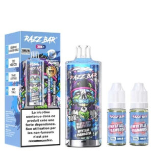 Puff remplissable Blueberry Raspberry 30K Razz Bar