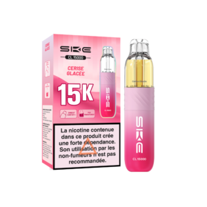 Puff rechargeable Cerise Glacée CL15000 SKE