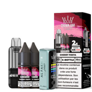 Puff remplissable Cherry Fiesta Cubic 30K Al Fakher