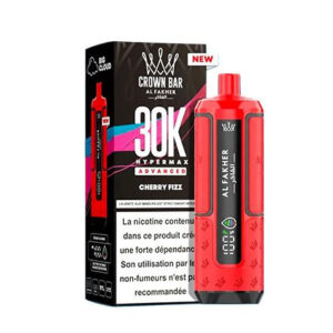 Puff rechargeable Cherry Fizz Crown Bar 30K Al Fakher