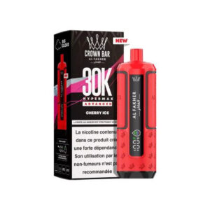 Puff rechargeable Cherry Ice Crown Bar 30K Al Fakher