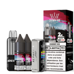 Puff remplissable Cherry Ice Cubic 30K Al Fakher