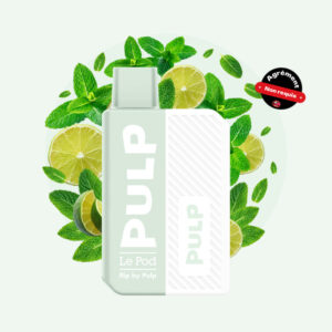 Puff rechargeable Citron Vert Menthe Le Pod Flip Pulp