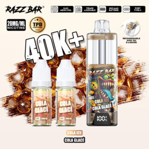Puff remplissable Cola Ice 40K Razz Bar