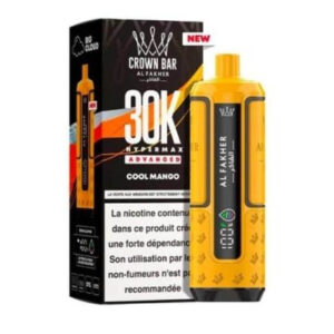 Puff rechargeable Cool Mango Crown Bar 30K Al Fakher
