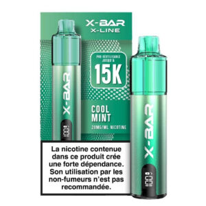 Puff rechargeable Cool Mint X-Line X-Bar