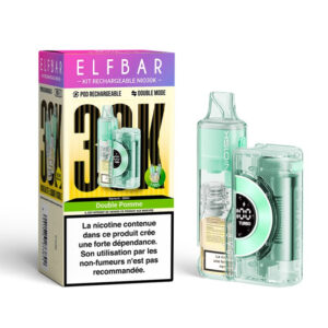 Puff remplissable Double Pomme NIO Elfbar
