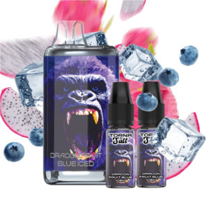 Puff rechargeable Dragon Fruit Blue Iced Torna Max Torna-Bar