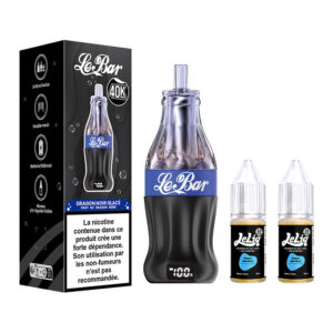 Puff remplissable Dragon Noir Glacé Le Bar 40K Lost Vape
