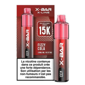 Puff rechargeable Fizzy Cola X-Line X-Bar