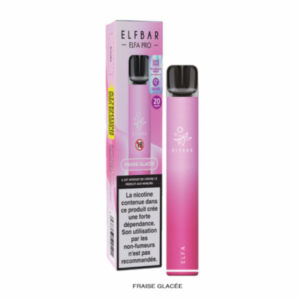 Puff rechargeable Fraise Glacée Elfa Pro Elfbar