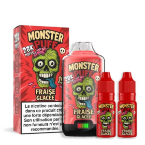 Puff rechargeable Fraise Glacée Monster 28K Monster Puff