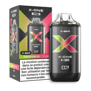 Puff rechargeable Fraise Kiwi Ice X-One Pro X-Bar