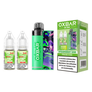 Puff remplissable Fraise Kiwi OX35K OXBAR