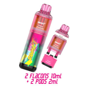 Puff rechargeable Fraise Pastèque Big Puff Rocket