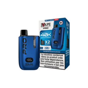 Puff rechargeable Framboise Bleue Glacée Pro 40K IVapeGreat